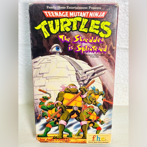 Teenage Mutant Ninja Turtles and Dinosaurs VHS Cassettes - Picture 6 of 9